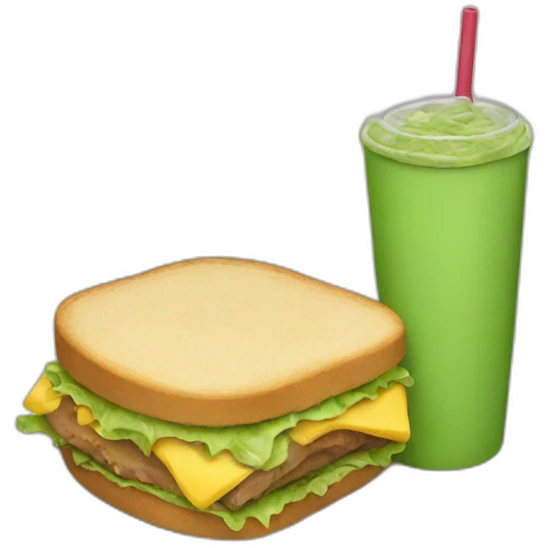 eating lunch emoji