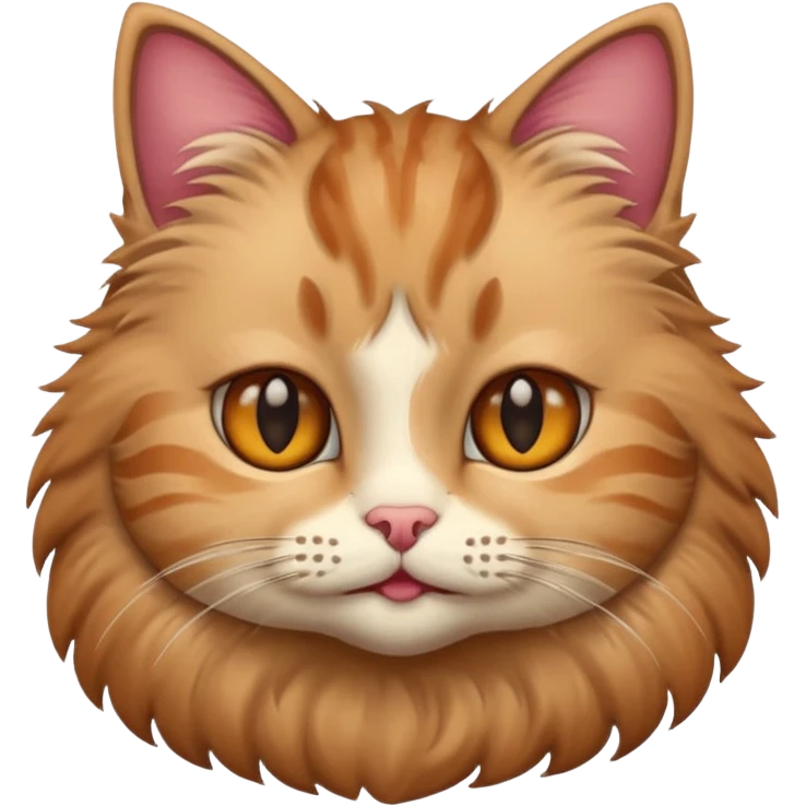 Cat with small eyes  emoji