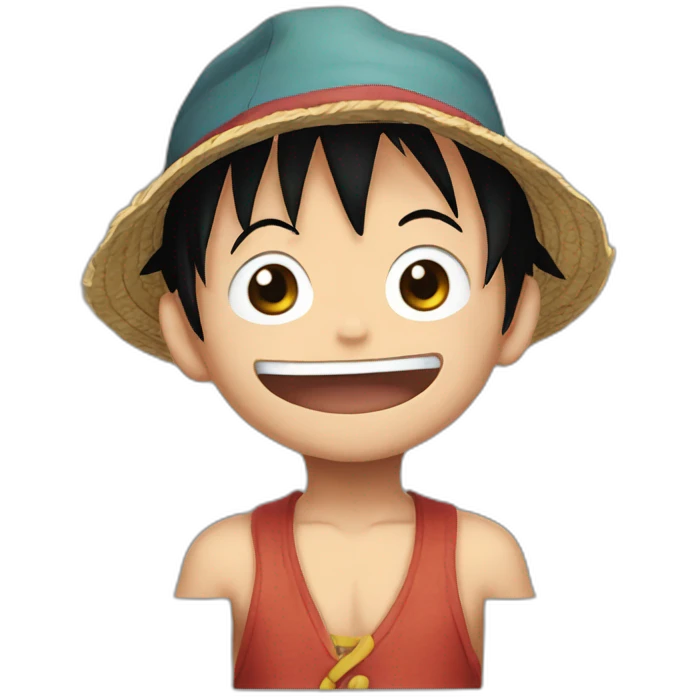 Bébé luffy emoji