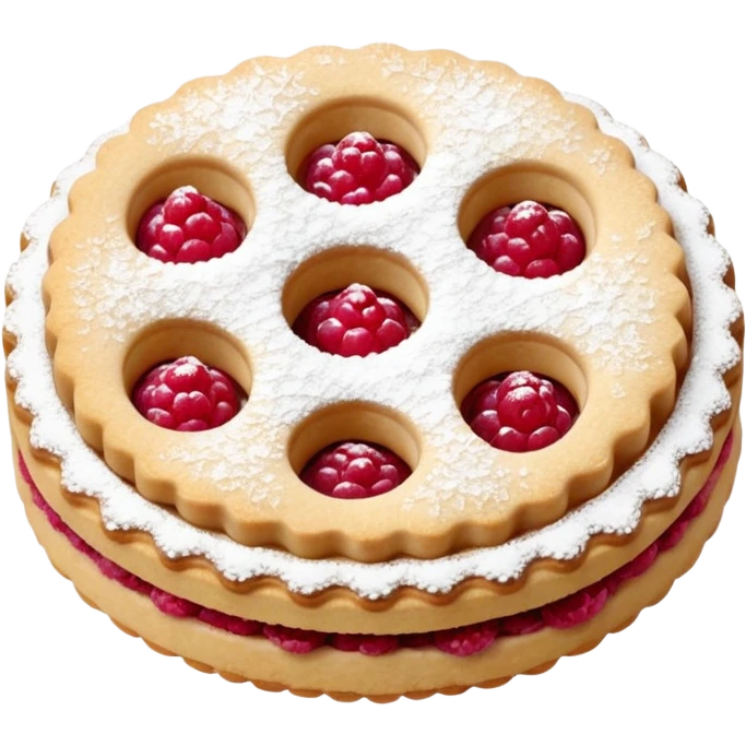 linzer cookie emoji