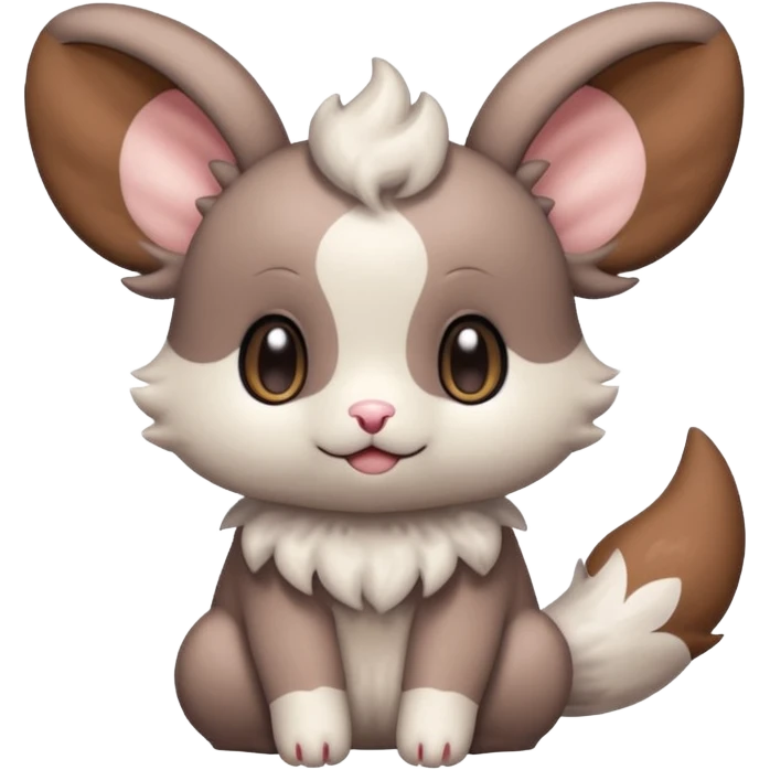 Teddiursa-Minccino-Espurr-fusion  emoji
