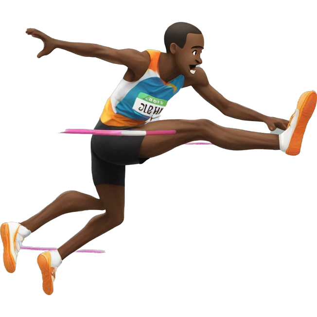 high jump emoji
