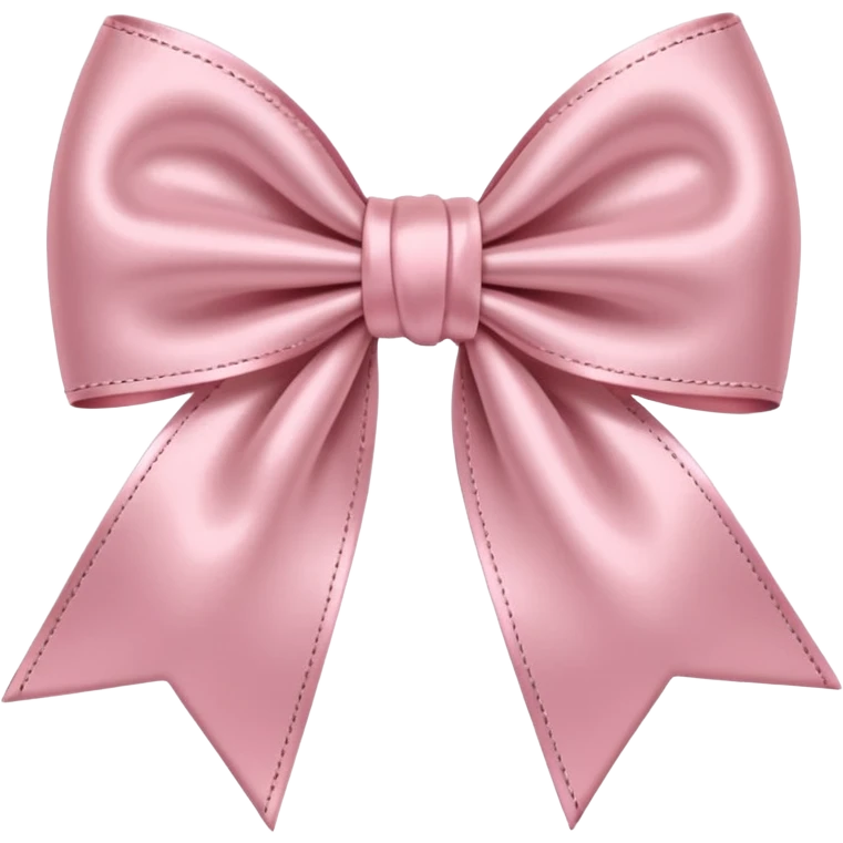 Light pink bow  emoji