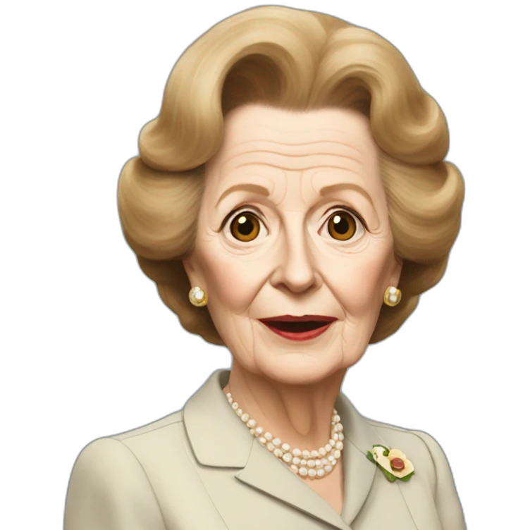margaret thatcher's fursona emoji