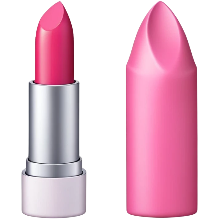 Lipstick pink emoji