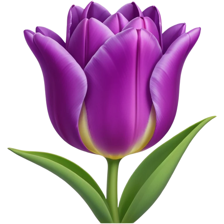 Tulipán lila emoji