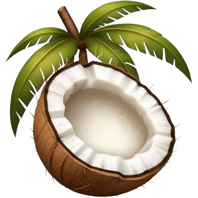 Florida coconut emoji