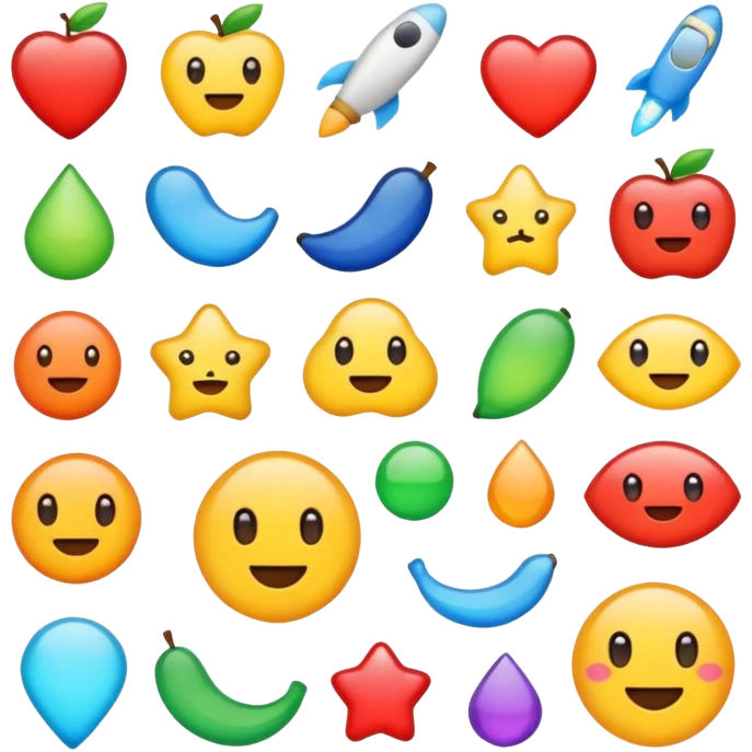 esthetic sticers emoji