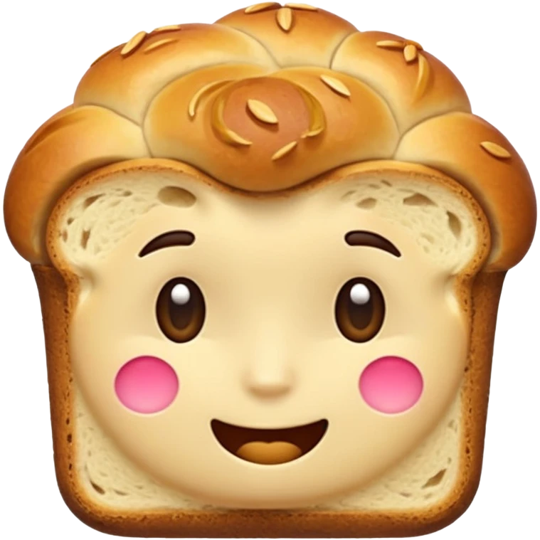 apple bread emoji style emoji