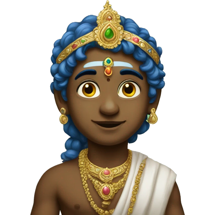 Little Krishna emoji