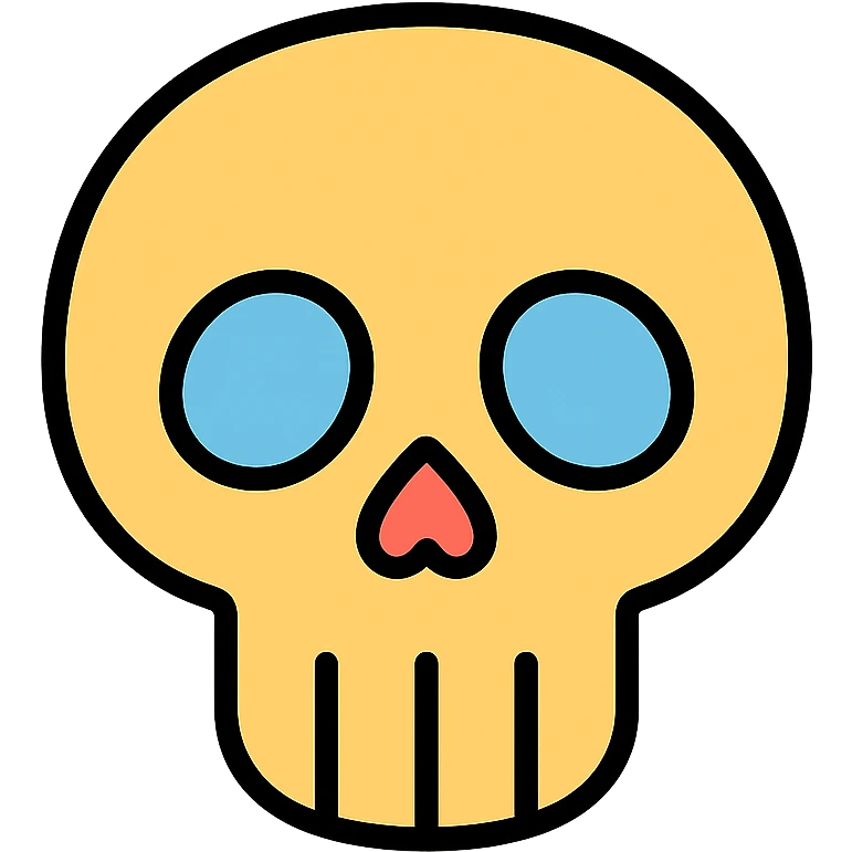 skull head emoji