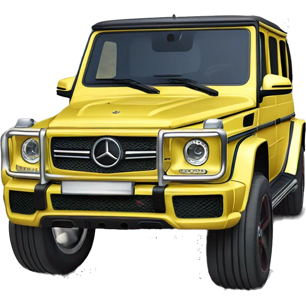 license plate 06 TCS 25 Mercedes G63 AMG emoji