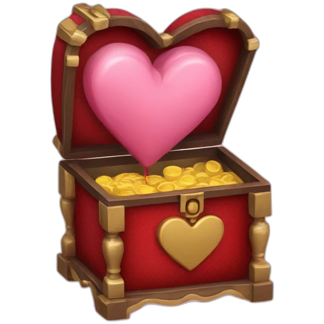 Music box heart emoji