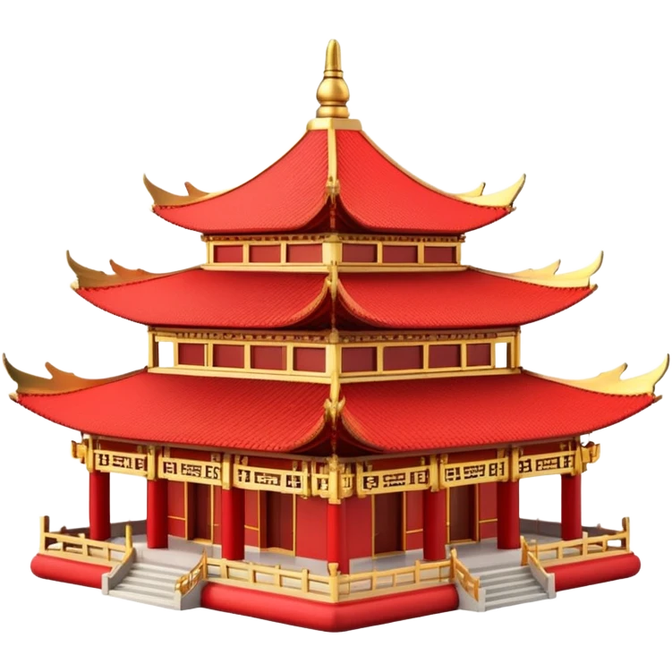 Chinese buddhism temple emoji