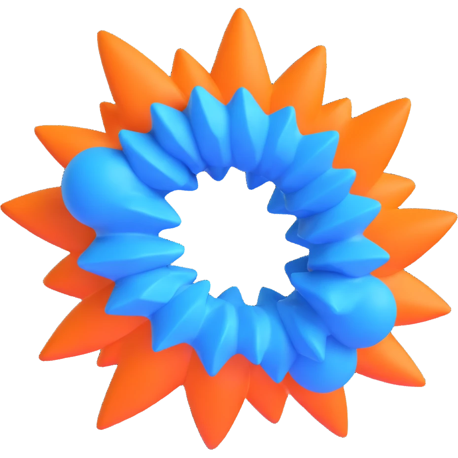 blue shockwave emoji