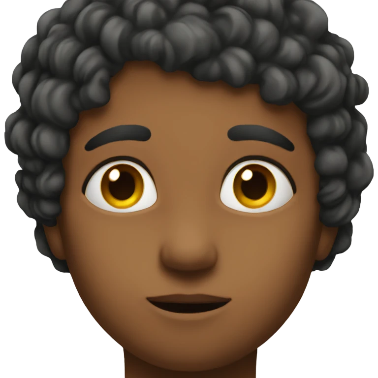 Touching nose emoji
