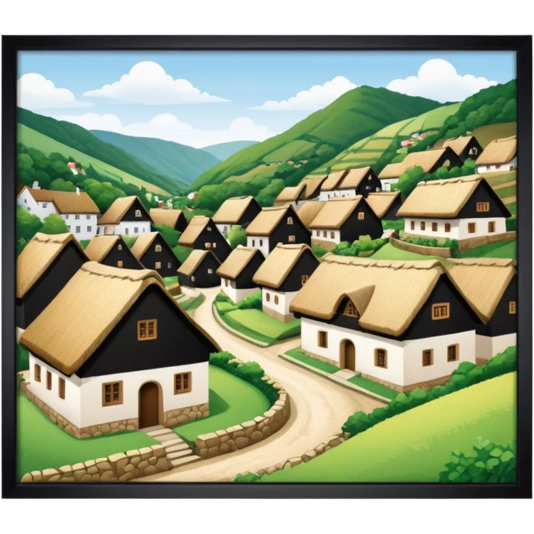 Lehmhüttendorf emoji