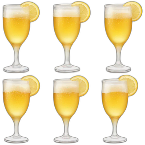 Cheers with shots emoji