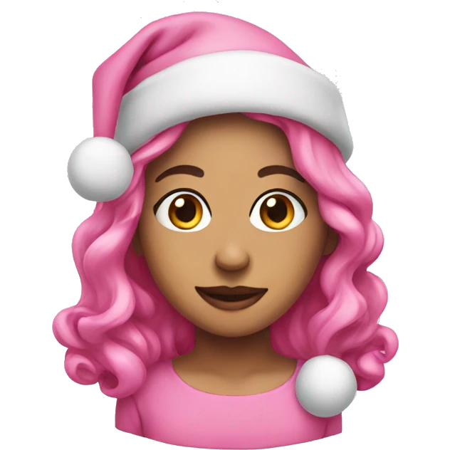 Pink Christmas  emoji