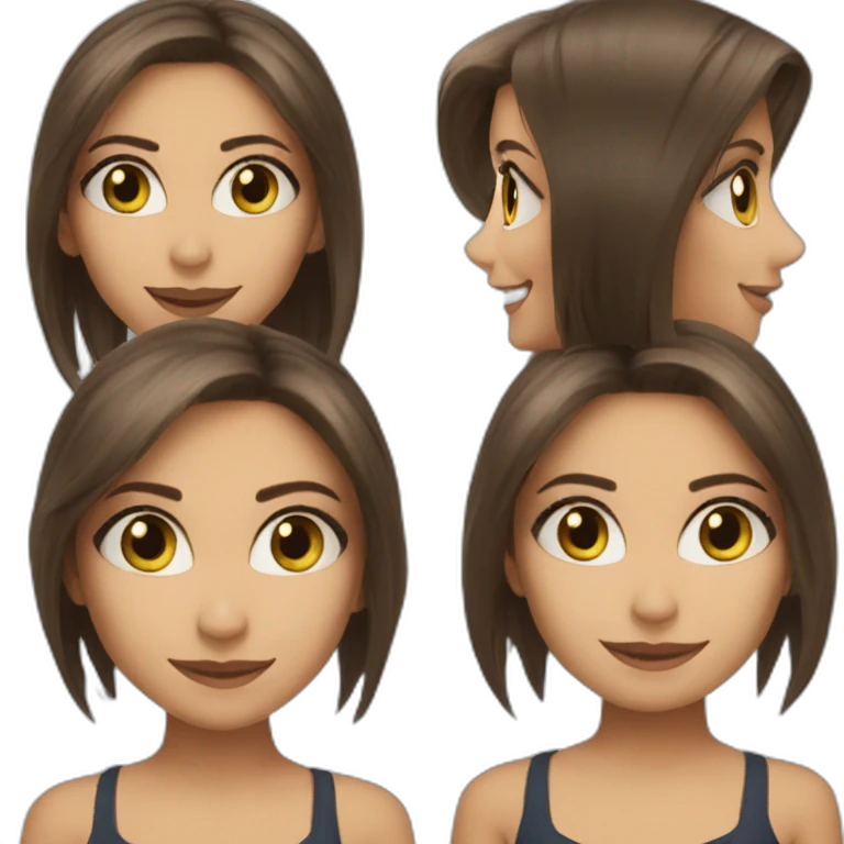 nina dobrev emoji