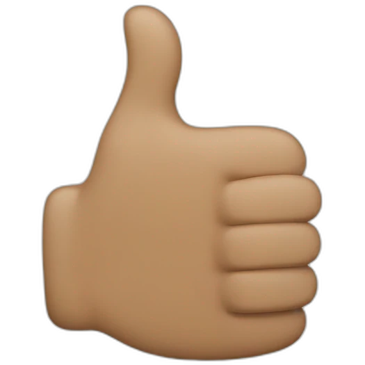 Thumbs up emoji