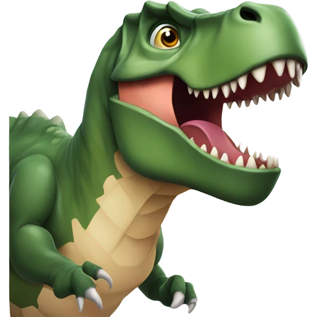 Happy Hexagonal Tyrranosaurus programming software emoji