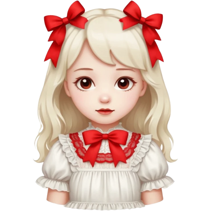 Девочки в стили Лолита emoji