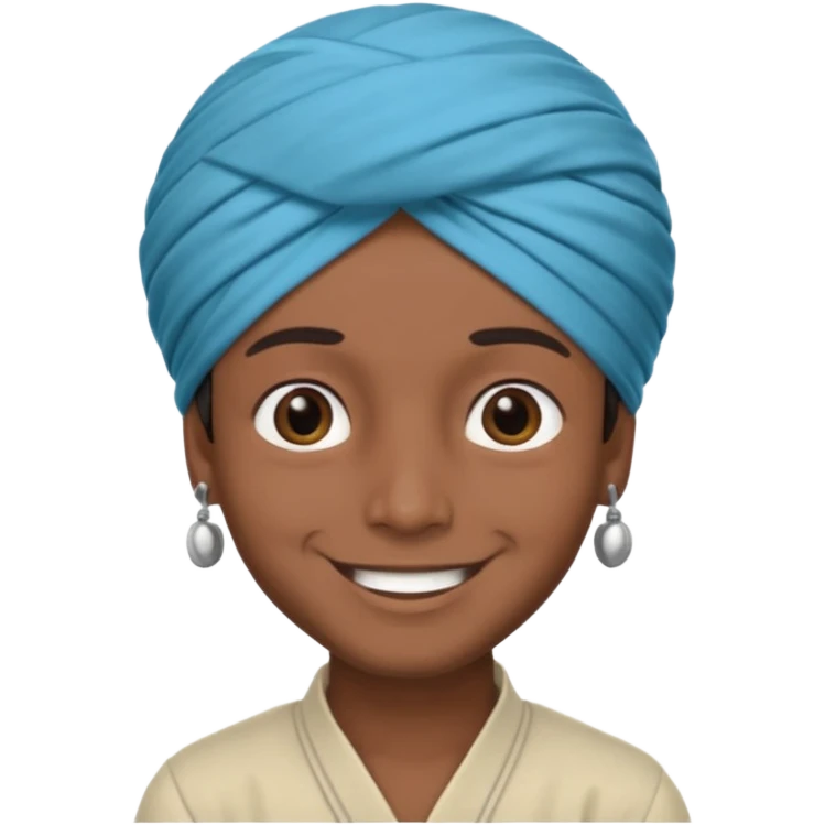 indian turban  boy emoji