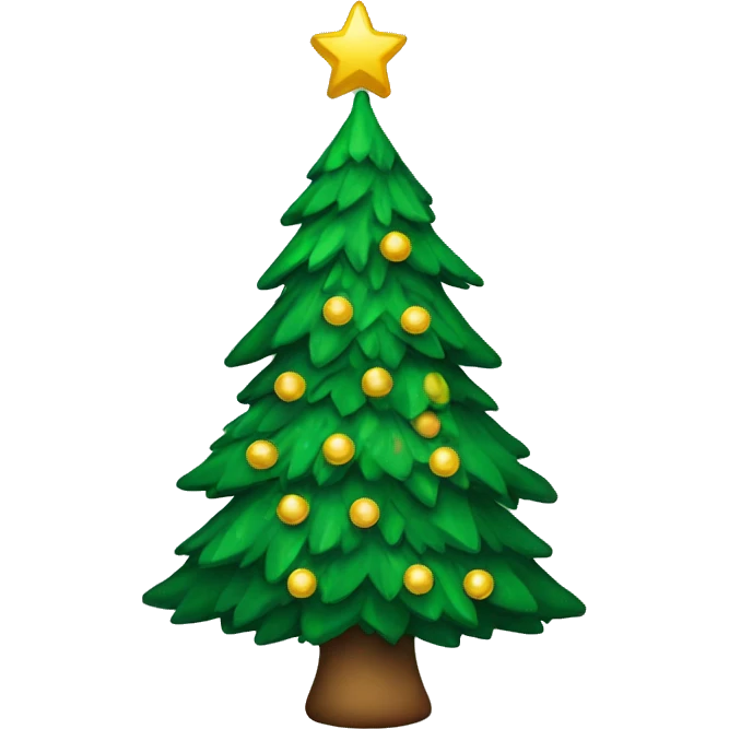 Christmas tree emoji