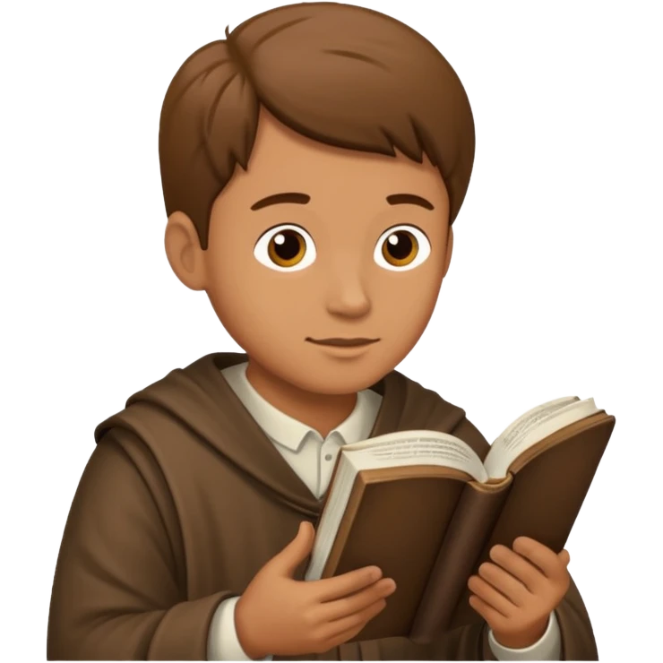 Guy who reads Bible emoji