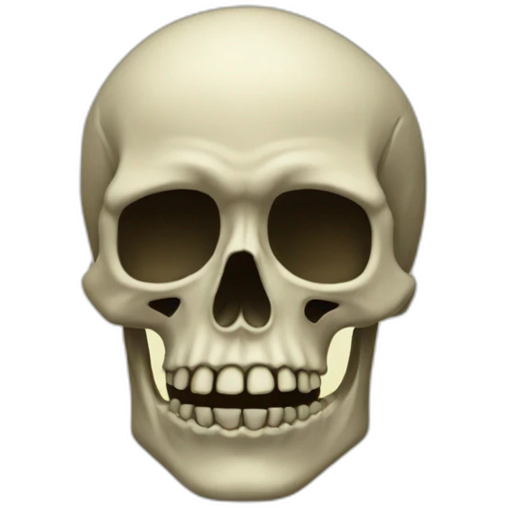 Tête de mort emoji
