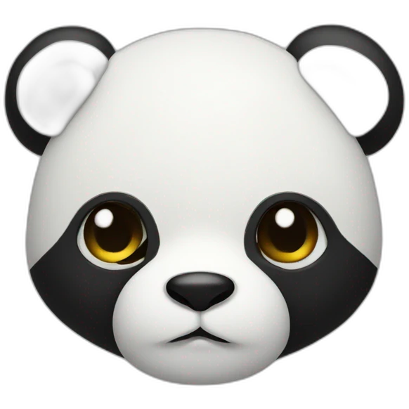 Text panda emoji