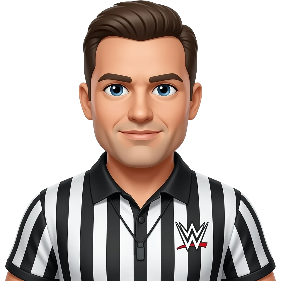 Arbitro wwe. emoji