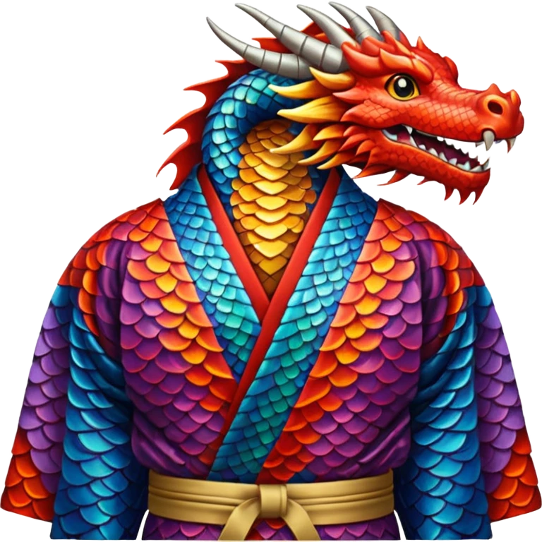 kimono dragon emoji