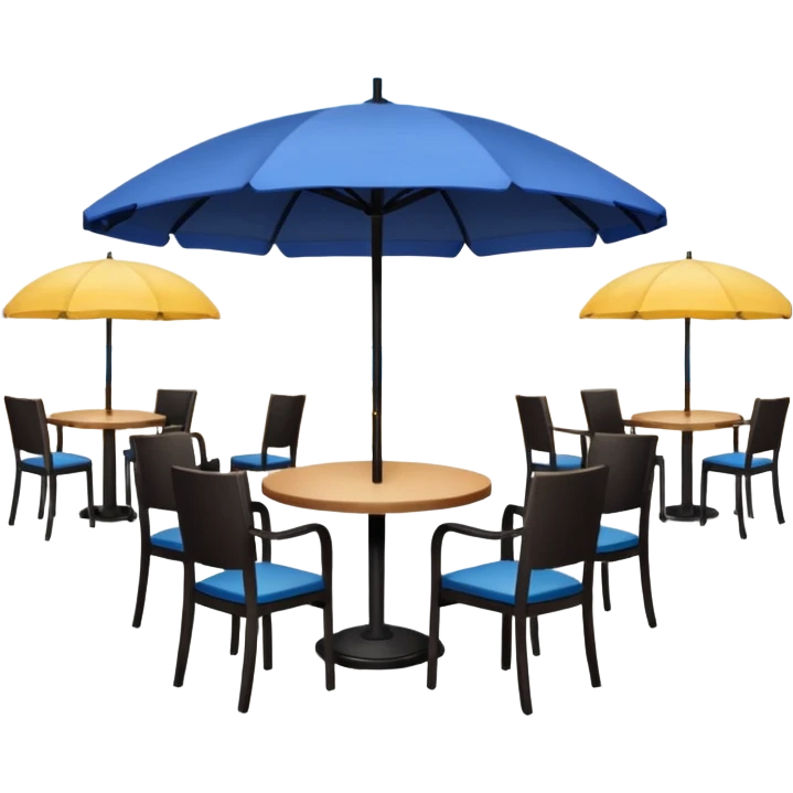 restaurant outside emoji