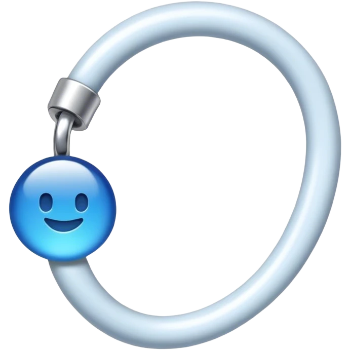 Ein blaues, gezacktes Abzeichen mit einem weißen Haken in der Mitte, ähnlich wie ein Verifizierungs-Symbol. emoji