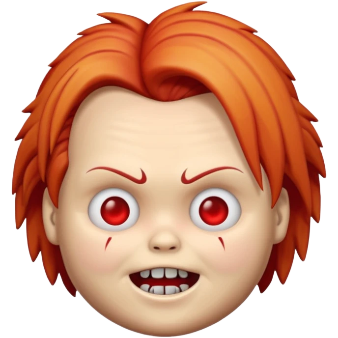 Un emojin de chuky emoji