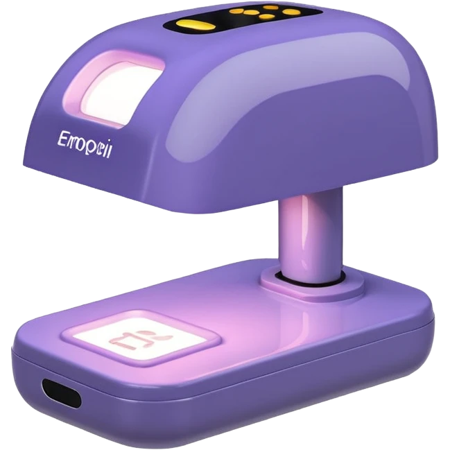 UV nail lamp emoji
