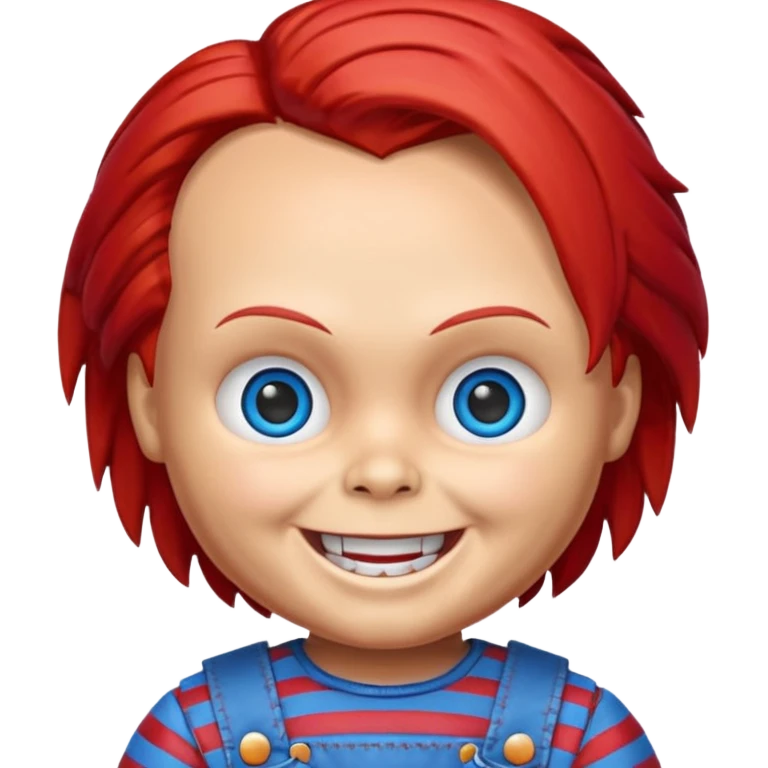 Un emojin de chuky emoji