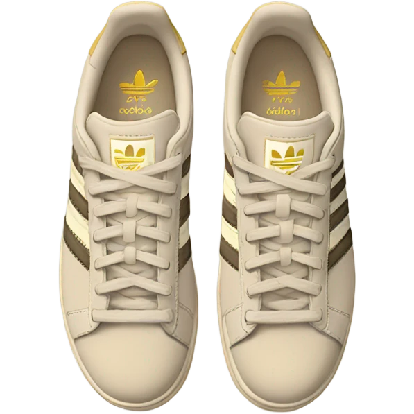 adidas campus beige emoji