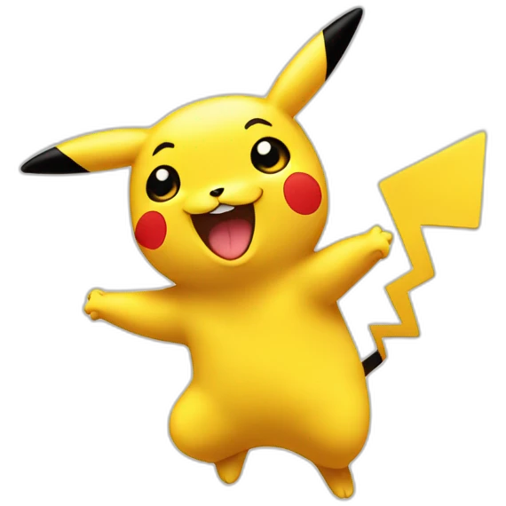 Dancing pickachu emoji