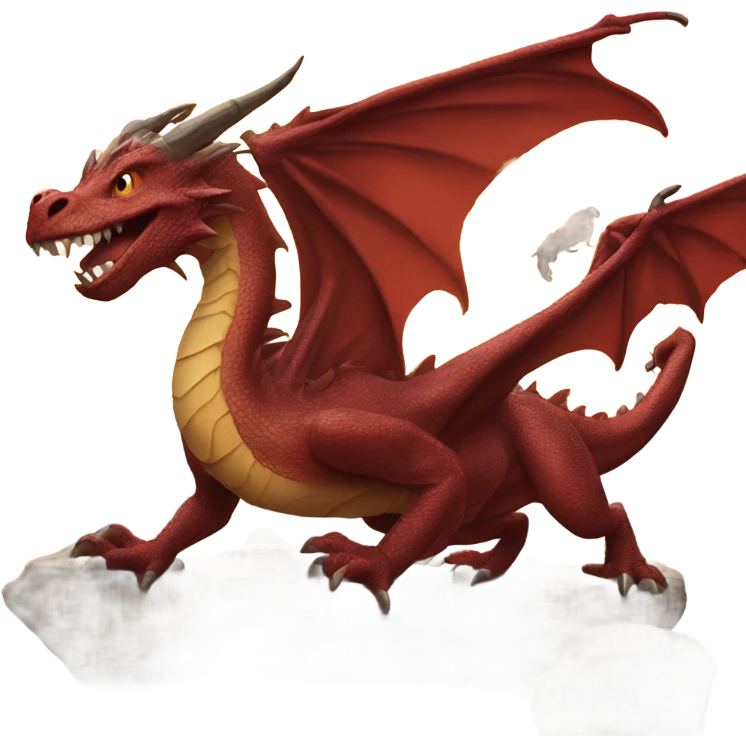 Dragon gets killed by buffalo emoji