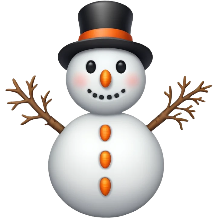 Snowman emoji