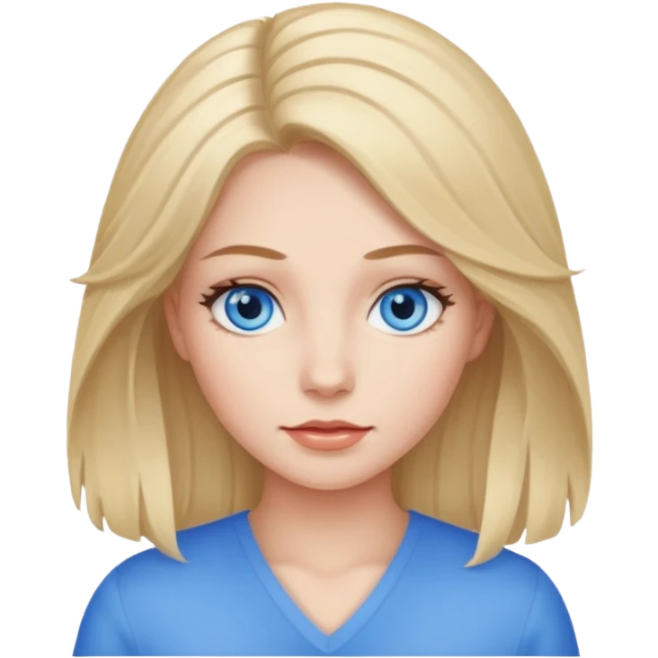 Woman with Karen hair emoji