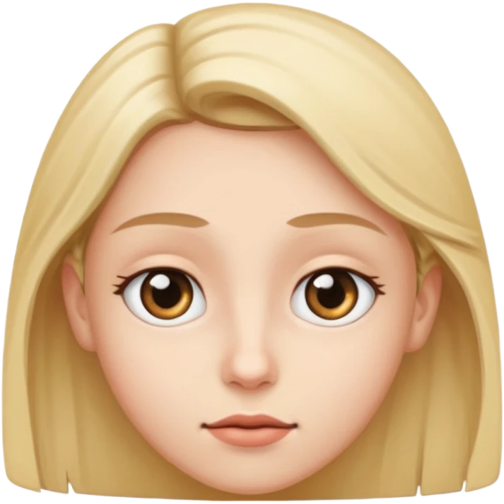 looking to the side with eyes emoji