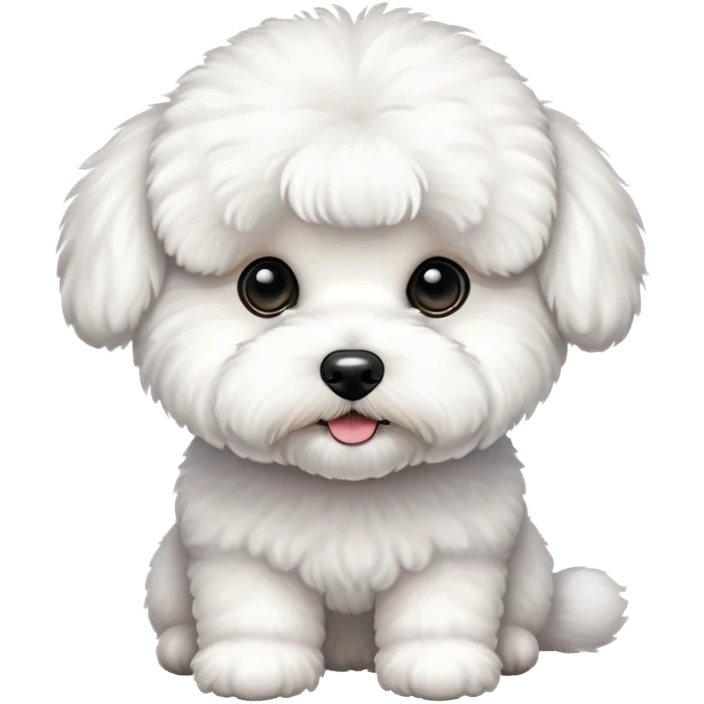 Bichon frise emoji