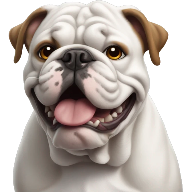 bulldog  emoji