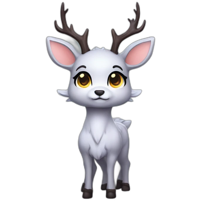 meo chibi witchdeer emoji