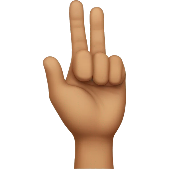 3 finger  emoji