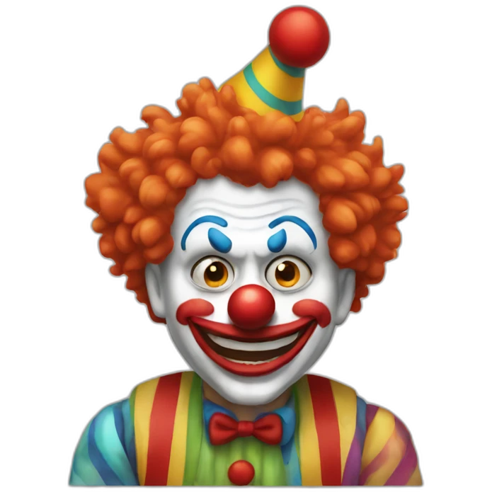 stupid clown emoji